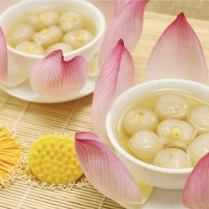 Chè Sen Long Nhãn Set Nguyên Liệu 20-25 Chén Thơm Ngon NHALAM FOOD (Kèm Công Thức)
